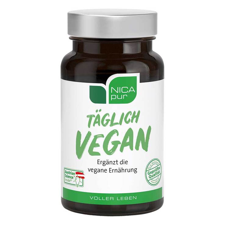 Nicapur Täglich vegan Kapseln, 60 St