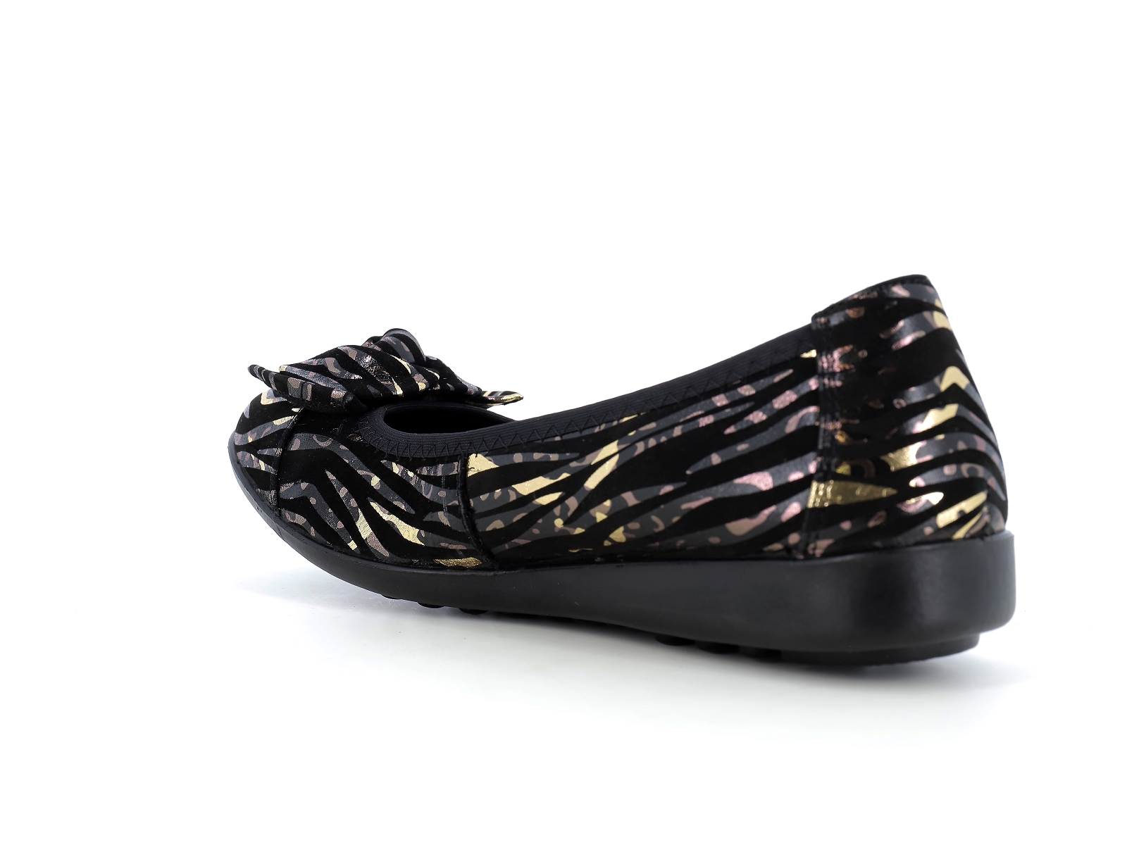 Inea-ECLAT Cuir Noir Or