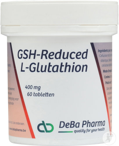Deba GSH-Reduced L-Glutathion 400mg Capsules 60