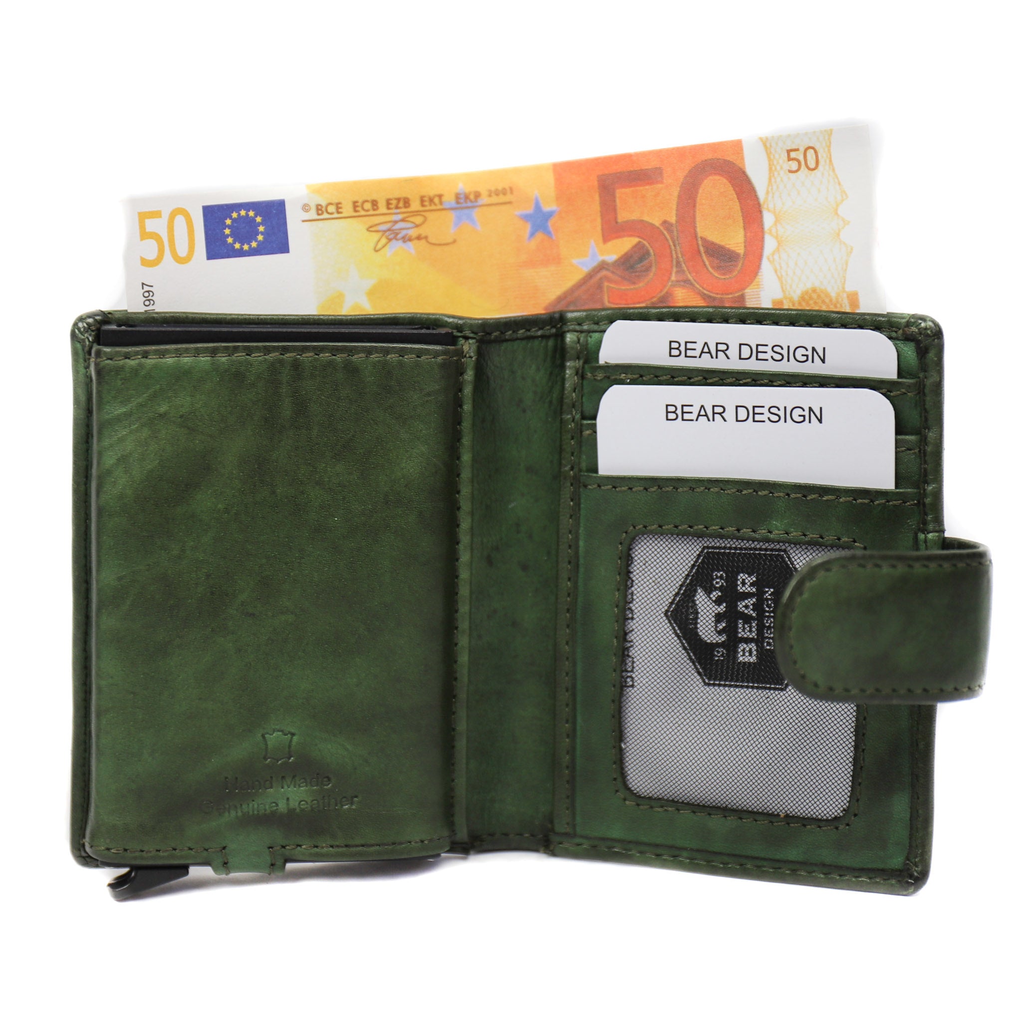 RFID Pasjeshouder 'Kris' groen Groen