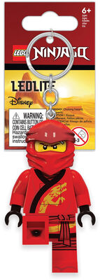 LEGO Ninjago Legacy Kai Nøkkelring med LED-lys