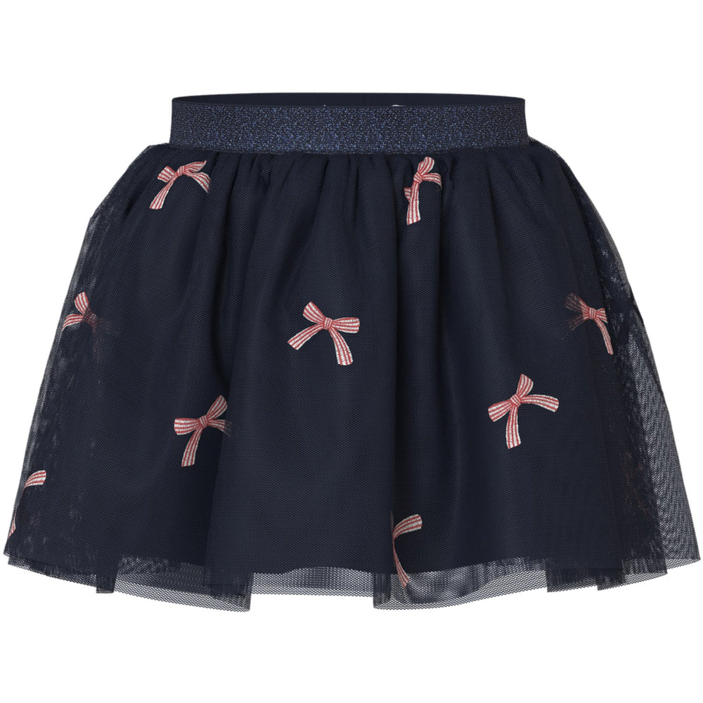 Køb Name It Navy Blazer Christmas Bow Nmfveross Tulle Skirt