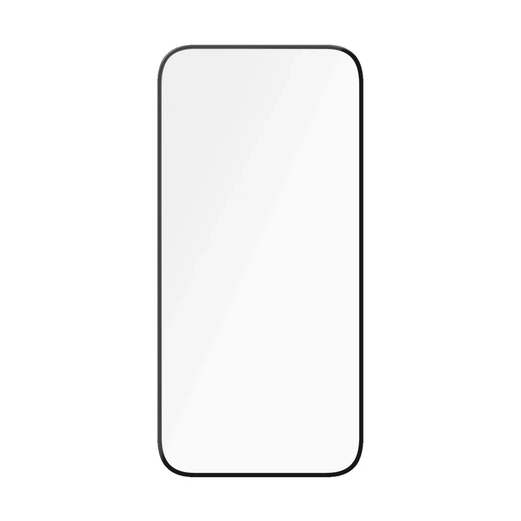 iPhone 16 Pro Antibakterielles Antibakterielles Ultra Wide Fit Ceramic Panzer Glas Displayschutz Case Friendly (2854)