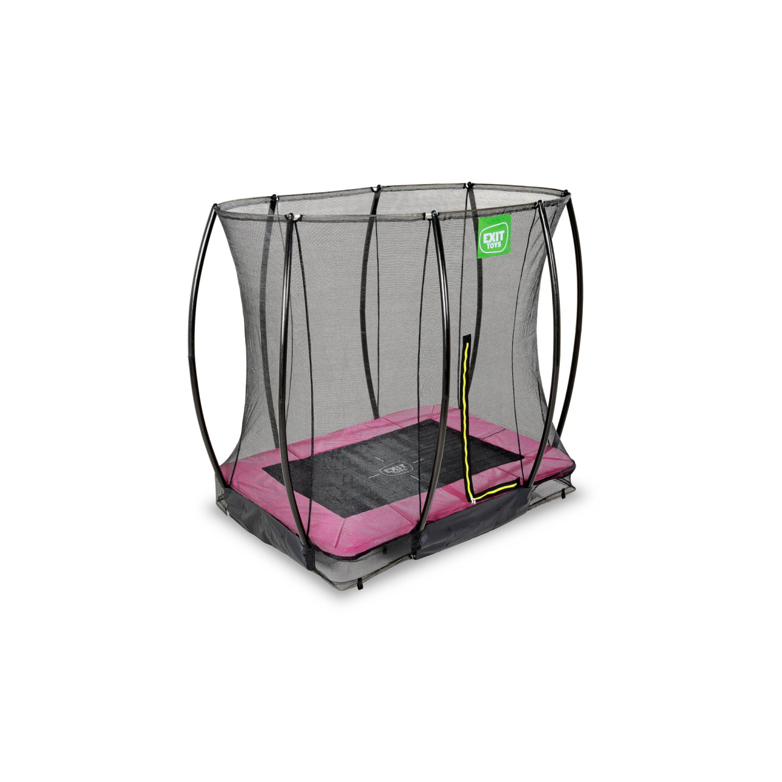 EXIT Silhouette inground trampoline 153x214cm met veiligheid