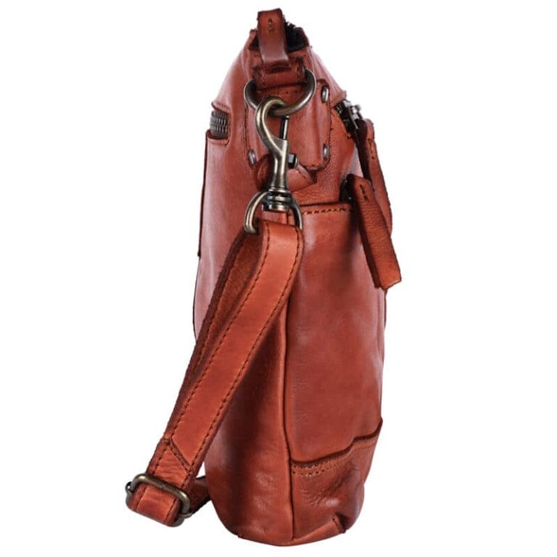 Harbour 2nd Isalie Schoudertas Cognac