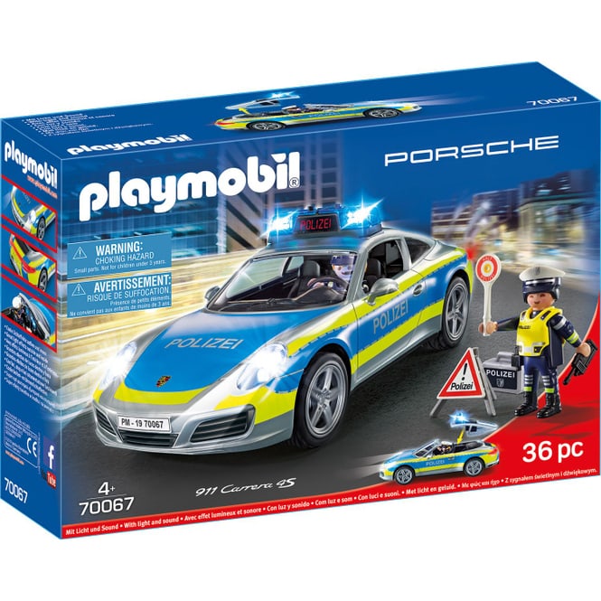 PLAYMOBIL® 70067 - Porsche 911 Carrera 4S Polizei - Playmobil City Action