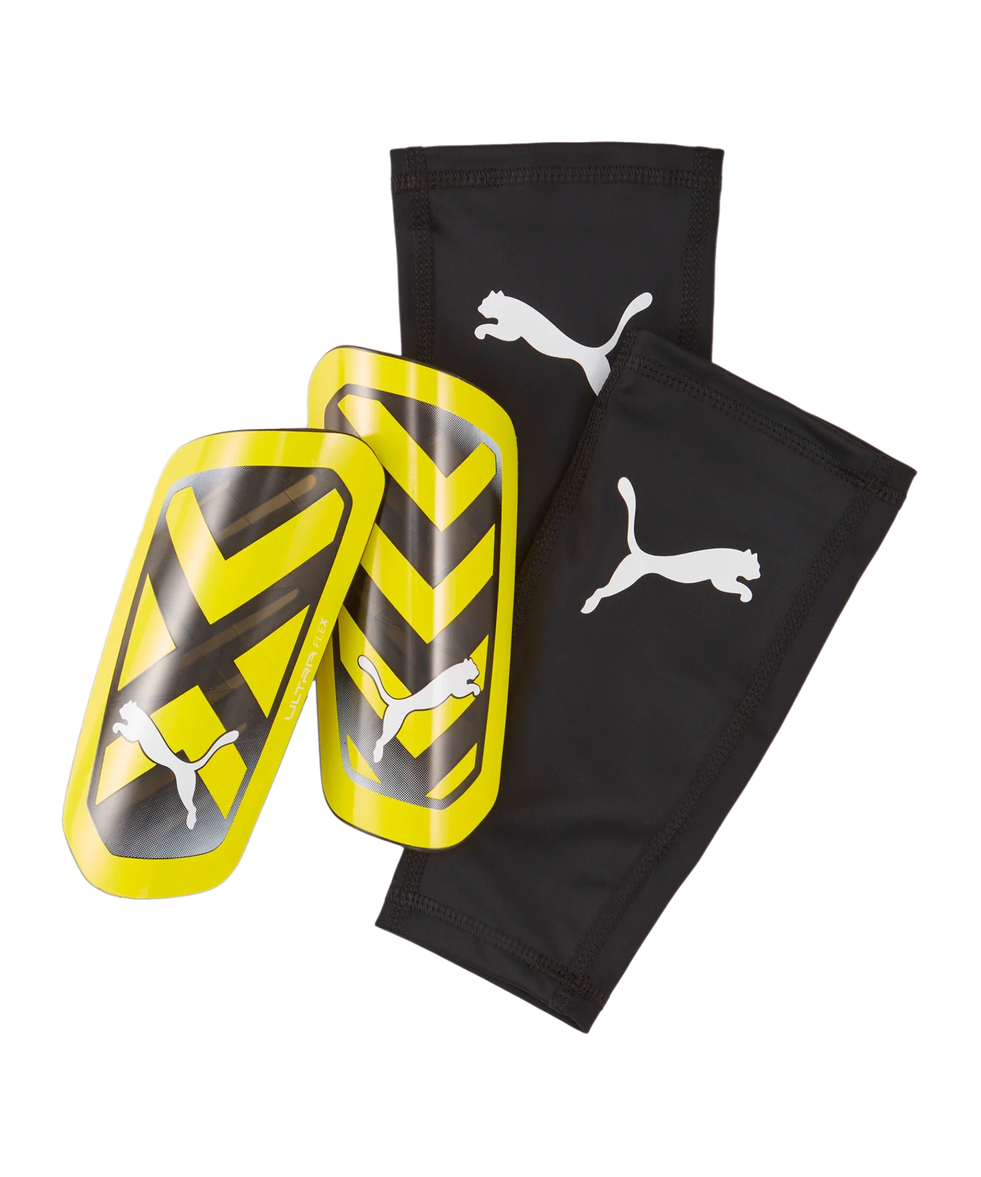 PUMA ULTRA Flex Schienbeinschoner Voltage Gelb F07