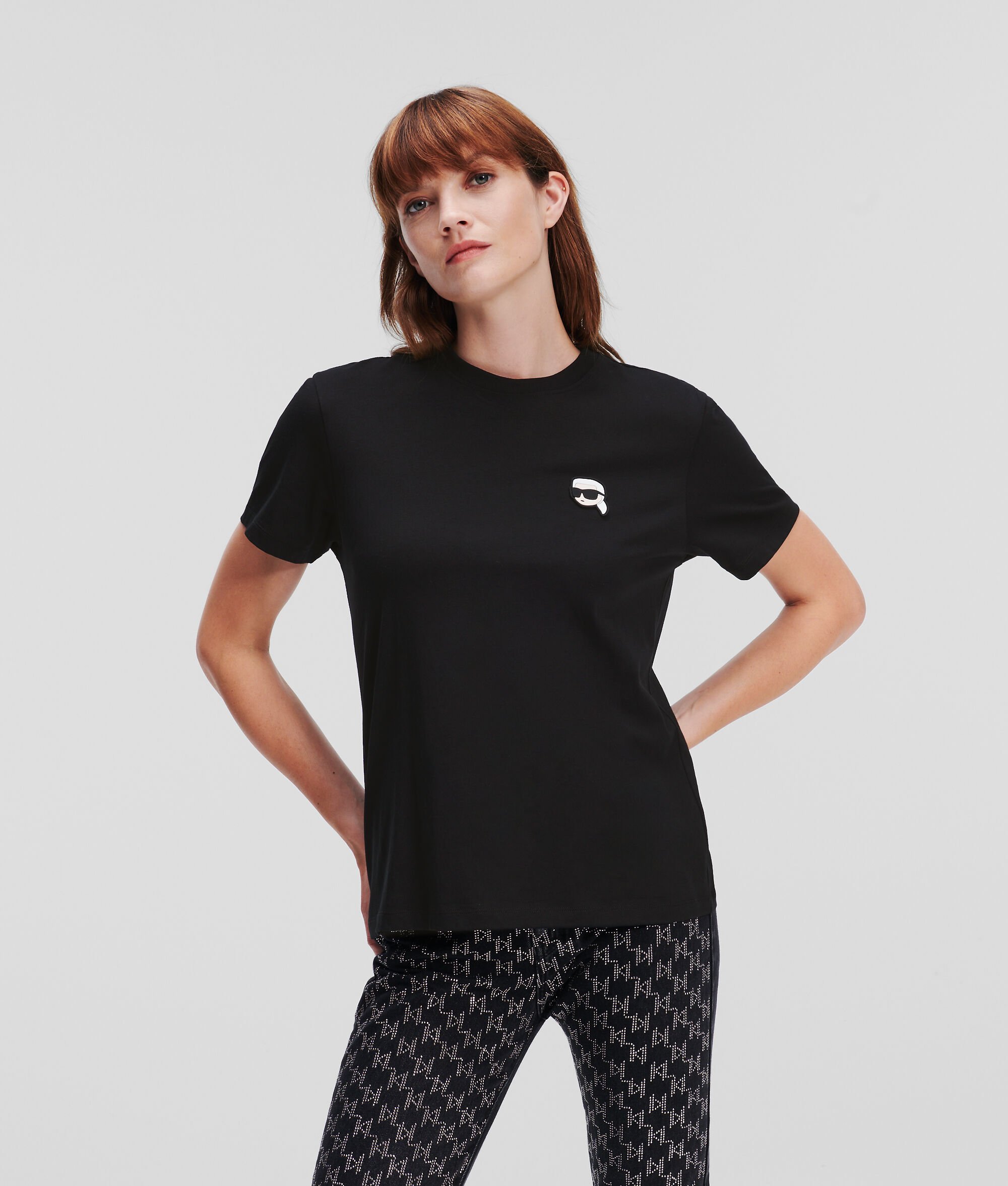 T-SHIRT OVERSIZE AVEC EMPIÈCEMENT K/IKONIK KARL