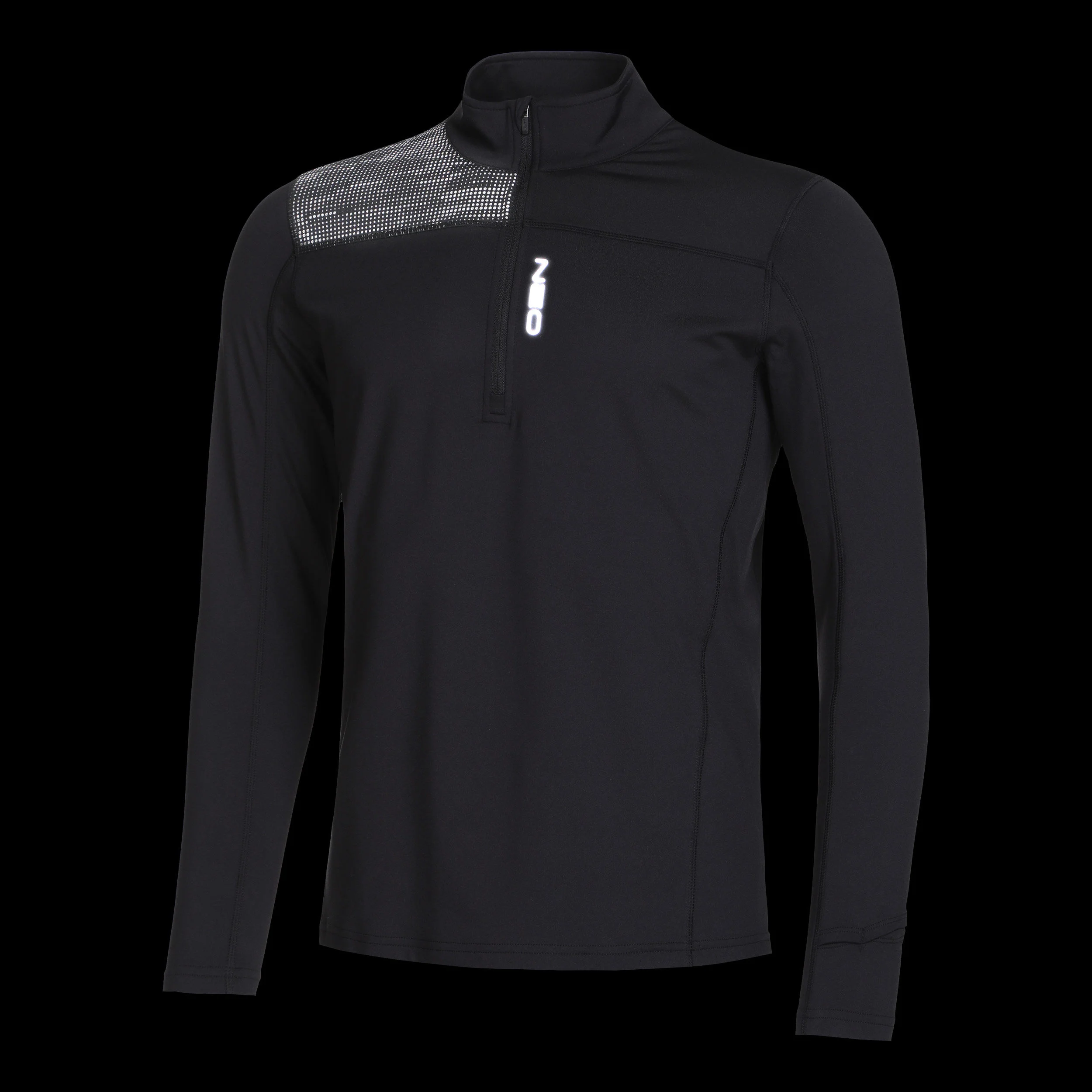 NEO Warm Light Haut Manches Longues Hommes - Noir