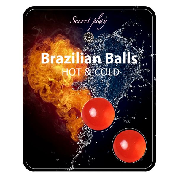 Secret Play Bolas Explosivas Brazilian Balls Efeito Calor/Frio x2