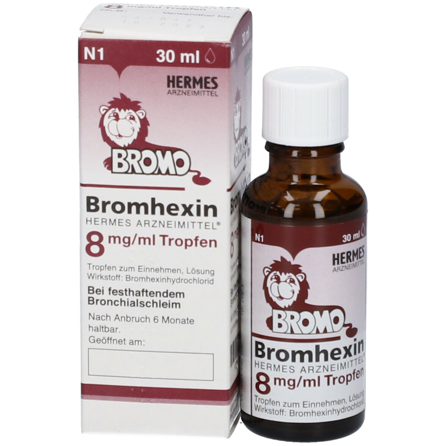 Bromhexin HERMES ARZNEIMITTEL® 8 mg/ml