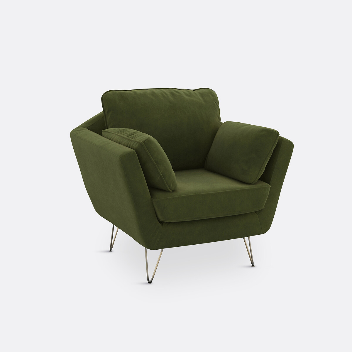 LA REDOUTE INTERIEURS<br>Poltrona Topim Fluweel