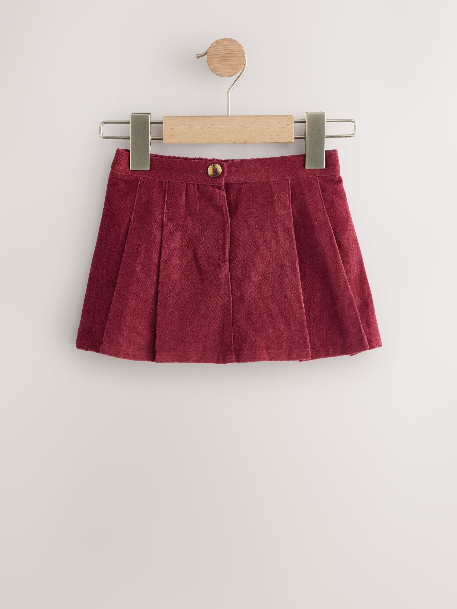 Rood - Corduroy skort (3mnd -7jr)