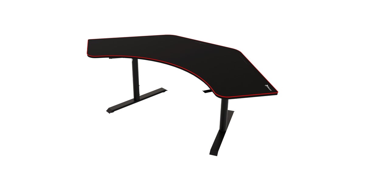 ArozziArena Angelo - Black gaming desk  (Zwart)