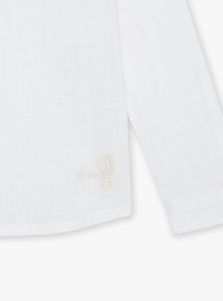 Chemise blanche manches longues