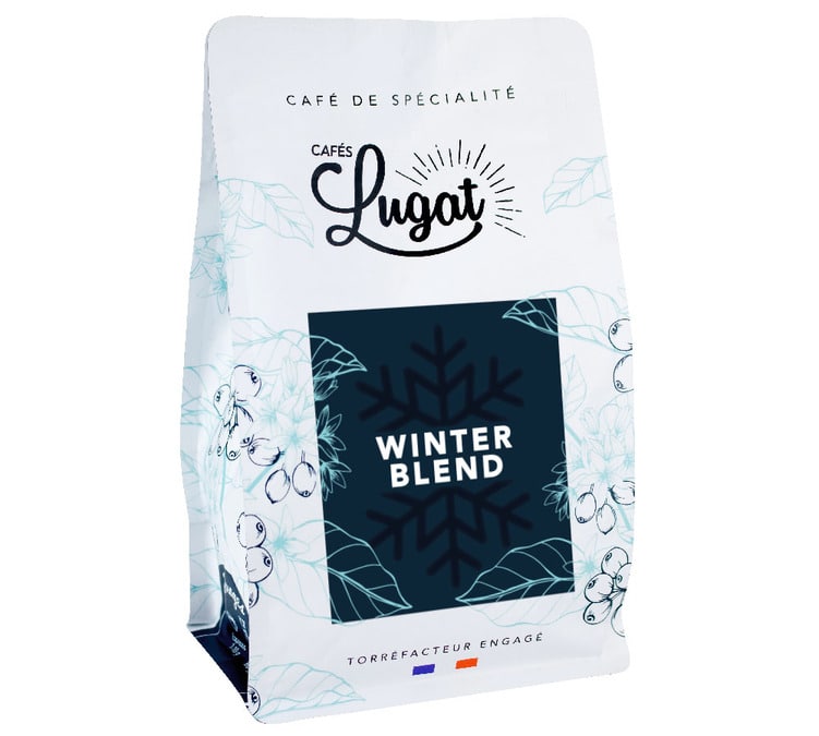 200 g - Café en grain Winter Blend - Cafés Lugat