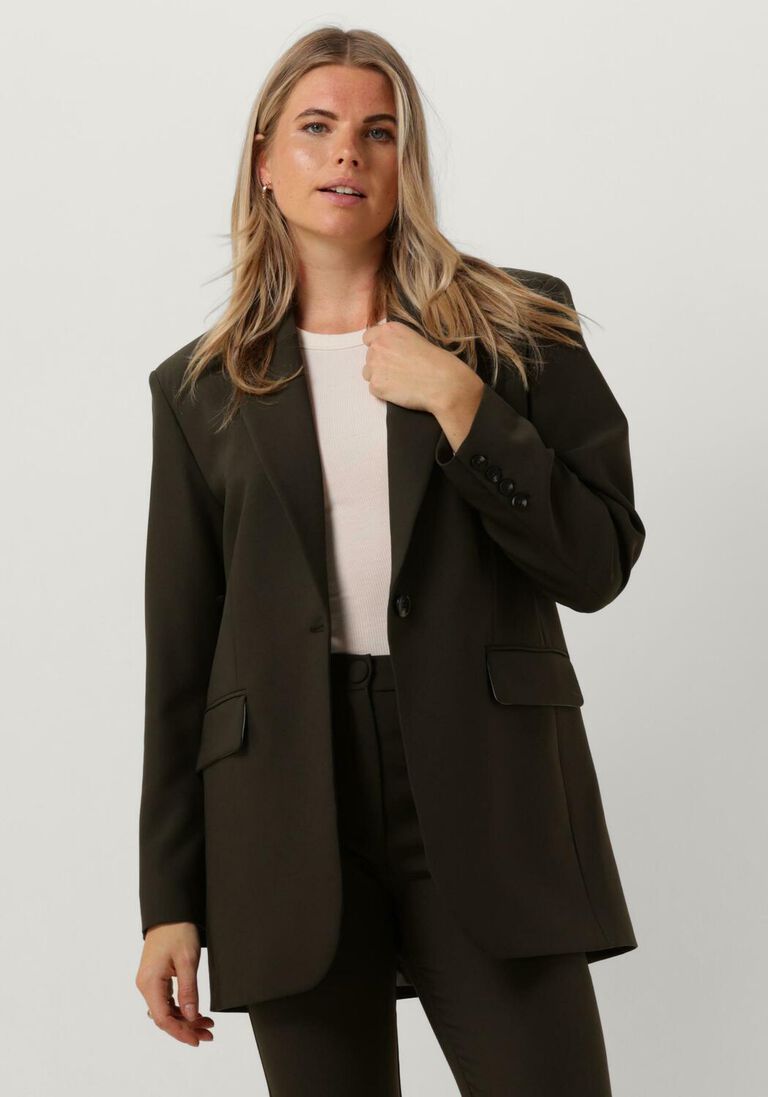 JANICE groene janice blazer blazer dames oversized hank