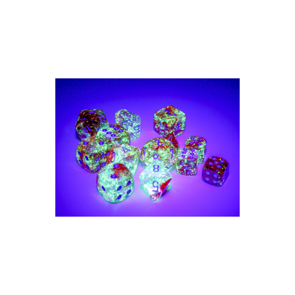 Set de 36 Dés Chessex : Nebula