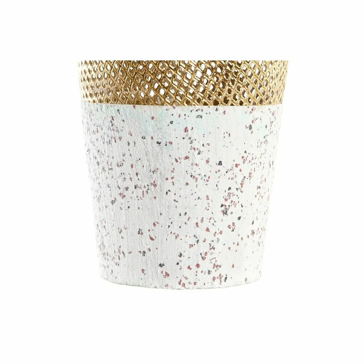 DKD Home Decor Vase - Gris Doré