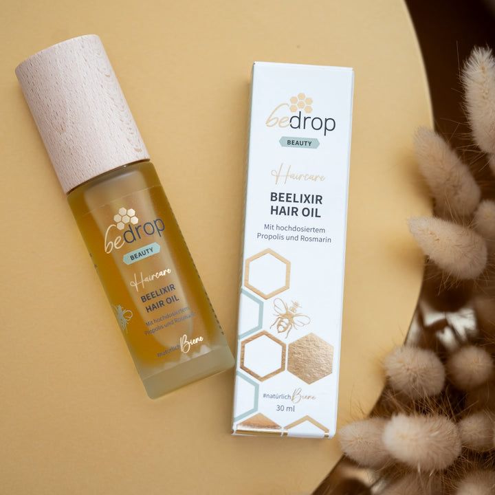 bedrop Hair Care Set | BEELIXIER HAIR OIL & Gelée Royale festes Shampoo