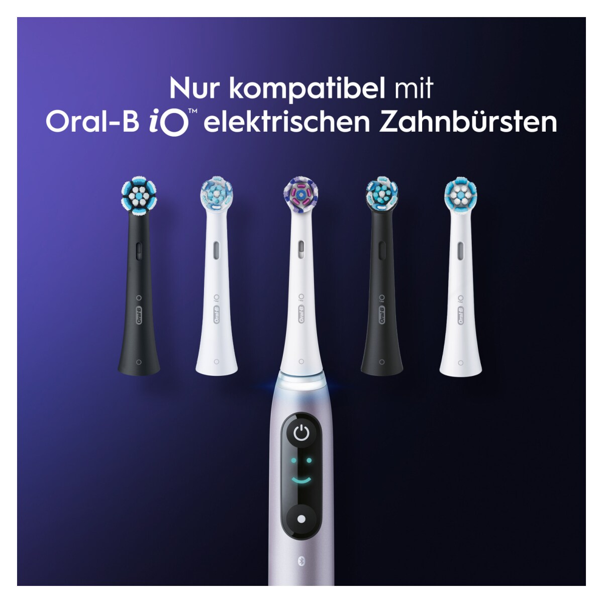 Oral-B iO Strahlendes Weiss Aufsteckbürsten, 6 Stück