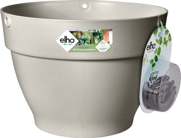 Elho hangpot Vibia Campana wit D 26 H 18,4 cm