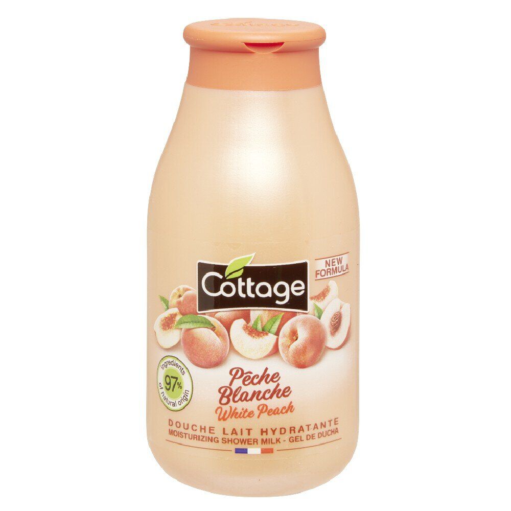 Gel douche COTTAGE pêche 250ml