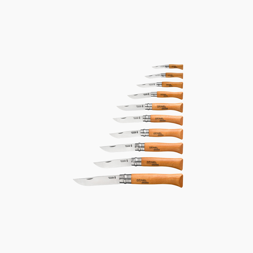 Collection 10 Couteaux Carbone