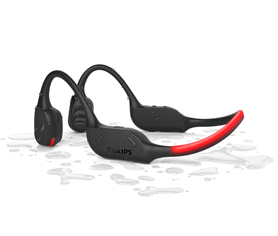 Philips Bone Conduction Sport-Kopfhörer »TAA7607BK«