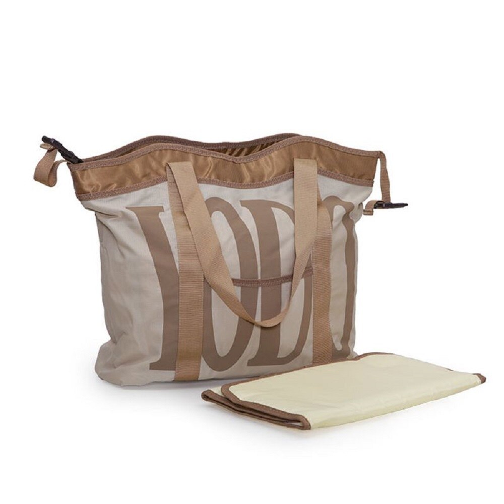 Moni Wickeltasche Stylish mit Wickelunterlage, Schulter- und Kinderwagentasche