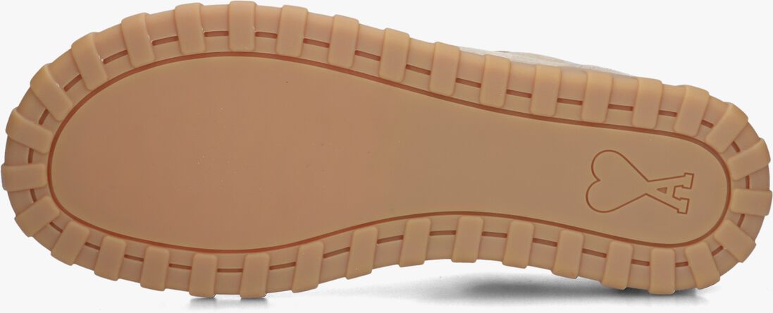 grijze ami paris lage sneakers sn433 suede