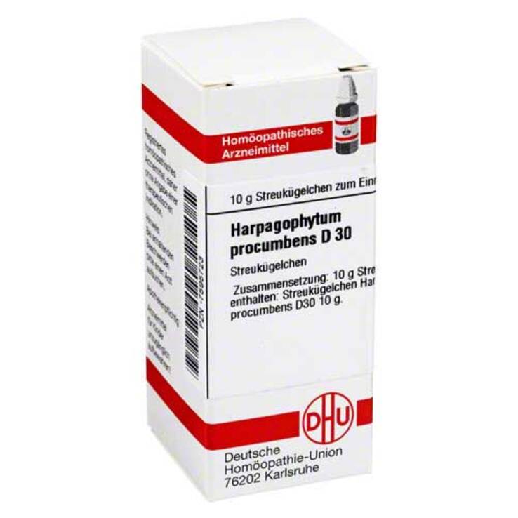 DHU Harpagophytum procumbens D 30 Globuli, 10 g