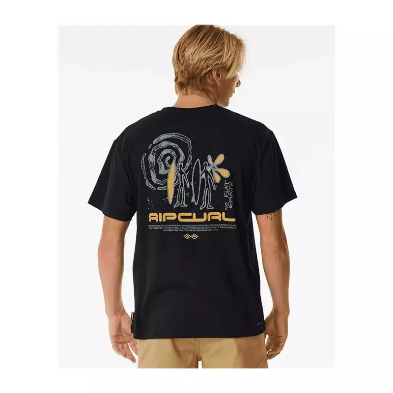 Teeshirt RIPCURL Vaporcool Journeys Trip Tee Black M