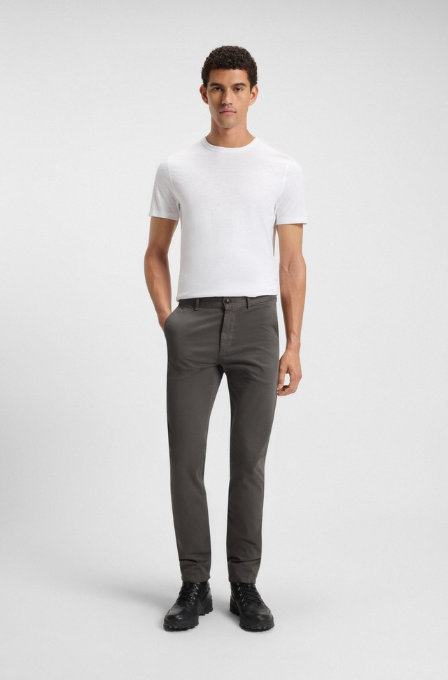 BOSS ORANGE Chinohose »slim«  mit Gesässtaschen