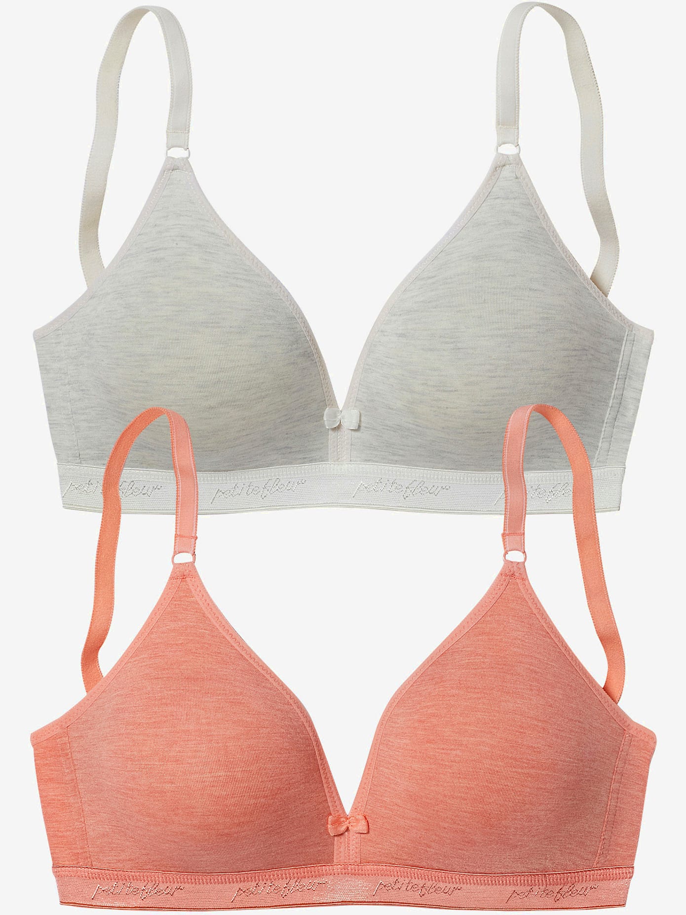 Soutien-gorge bralette lot de 2 soutiens-gorge bralette petite fleur confortables