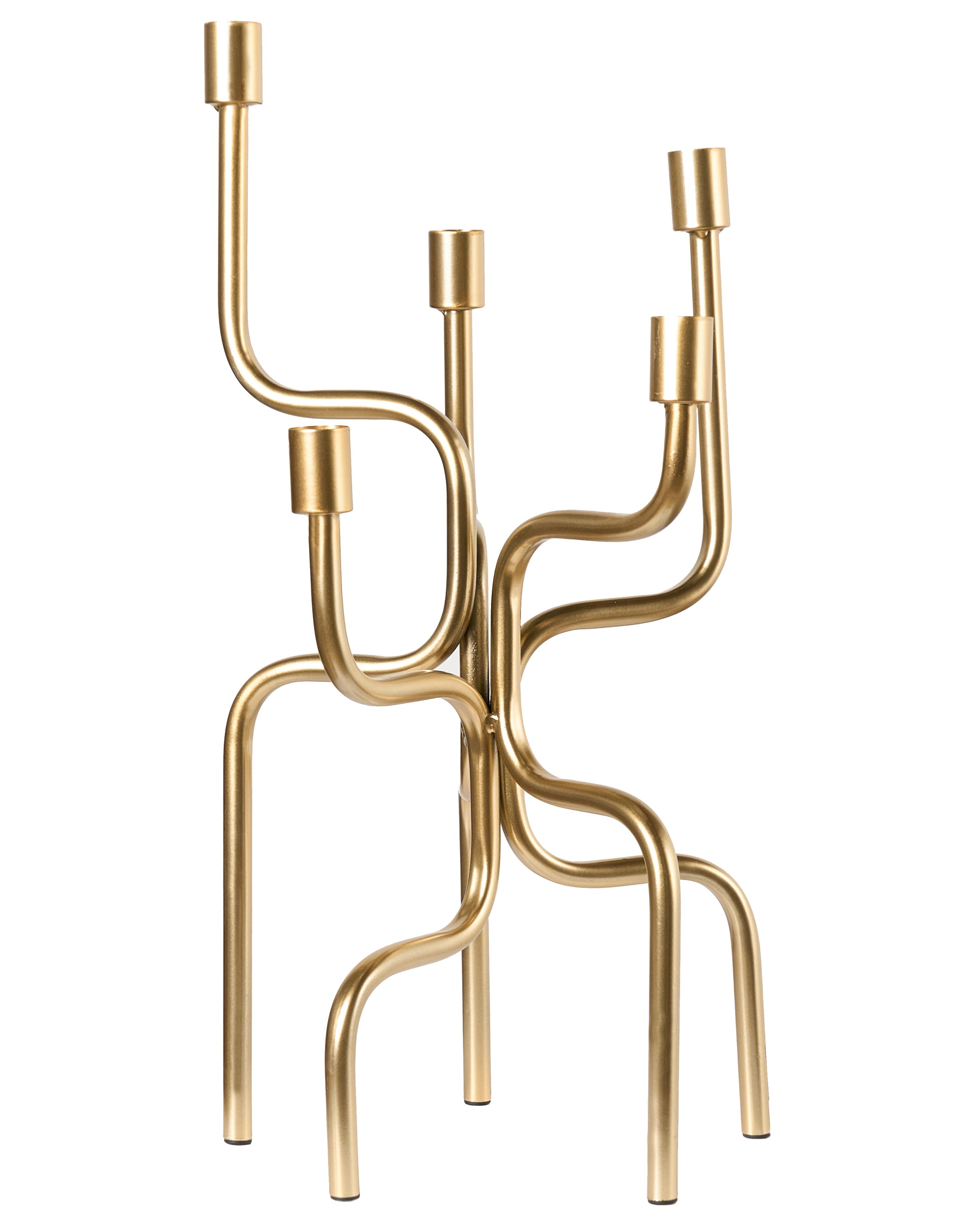 Kaarshouder PORRTELA Metaal 50 cm Goud