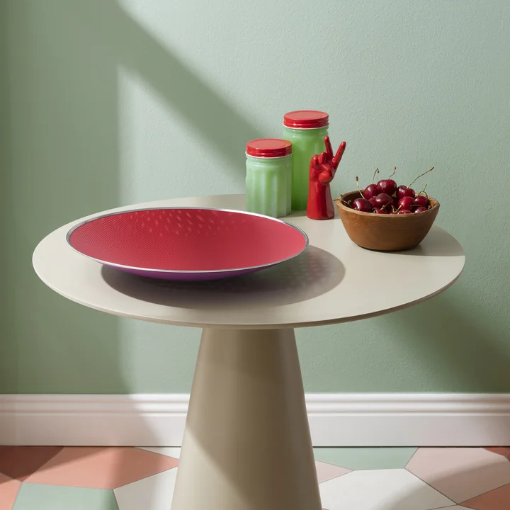 Alessi - Cohncave Schale, Ø 33 cm, rot