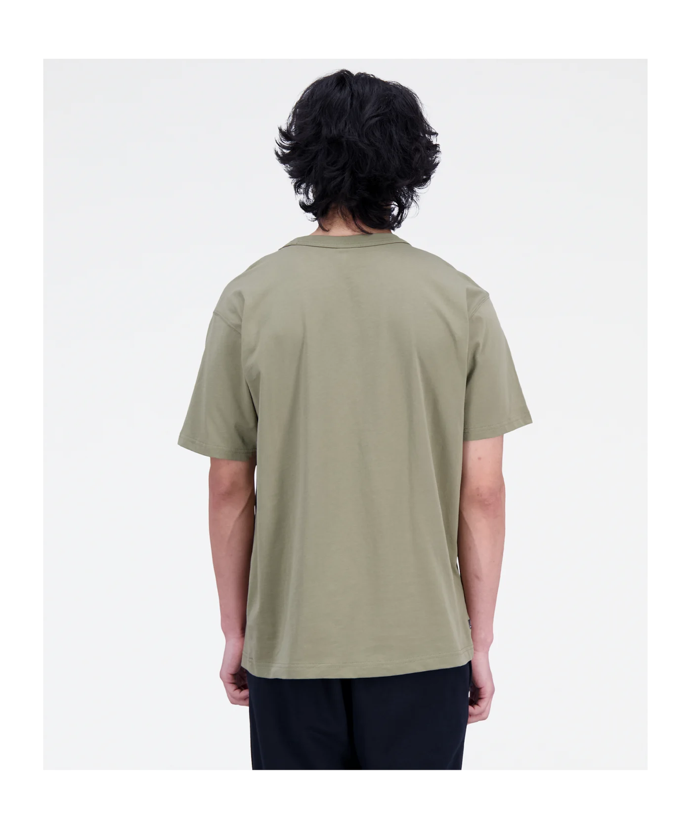 New Balance Essentials Logo T-Shirt Grün FCGN