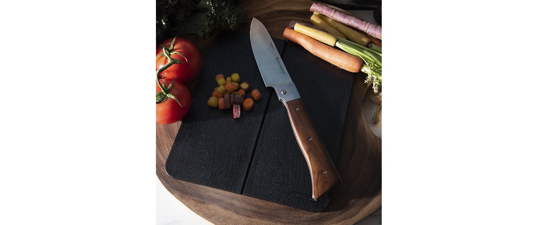 Kochmesser Adventure Chef 3-teilig, Braun/Silber<br>3-teiliges Set