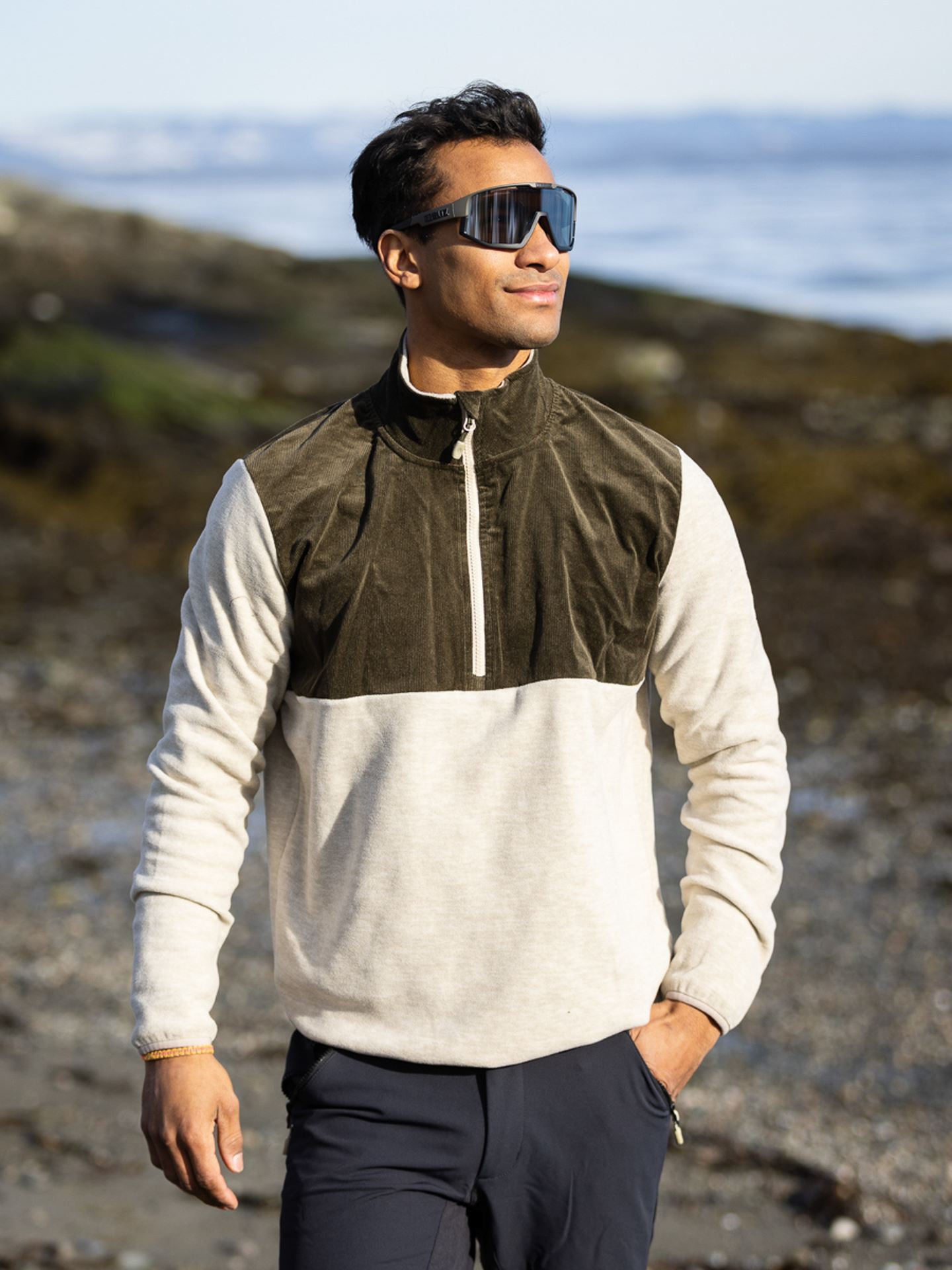 1222 Half Zip Fleece H