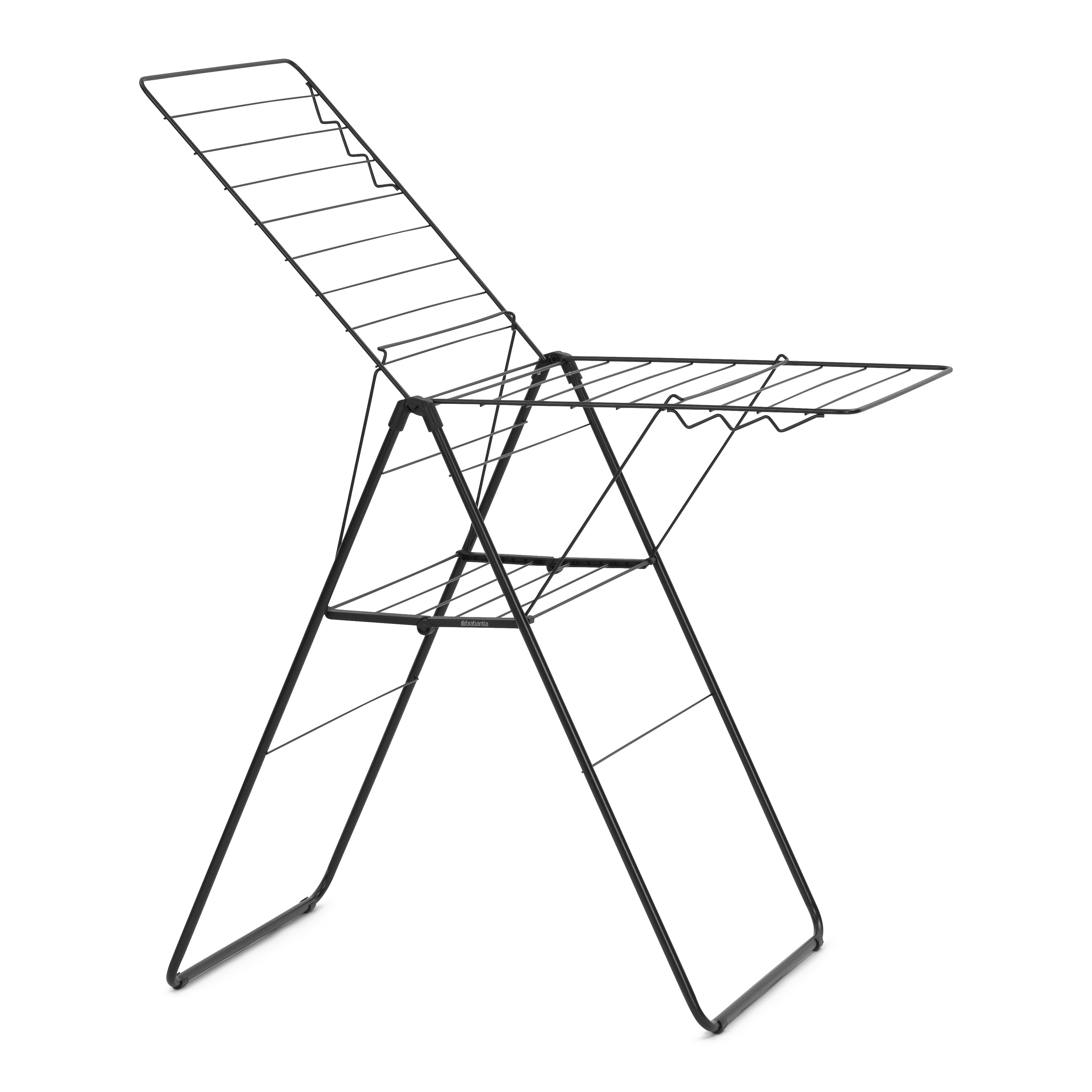 Brabantia HangOn Droogrek 20 Meter - Matt Black