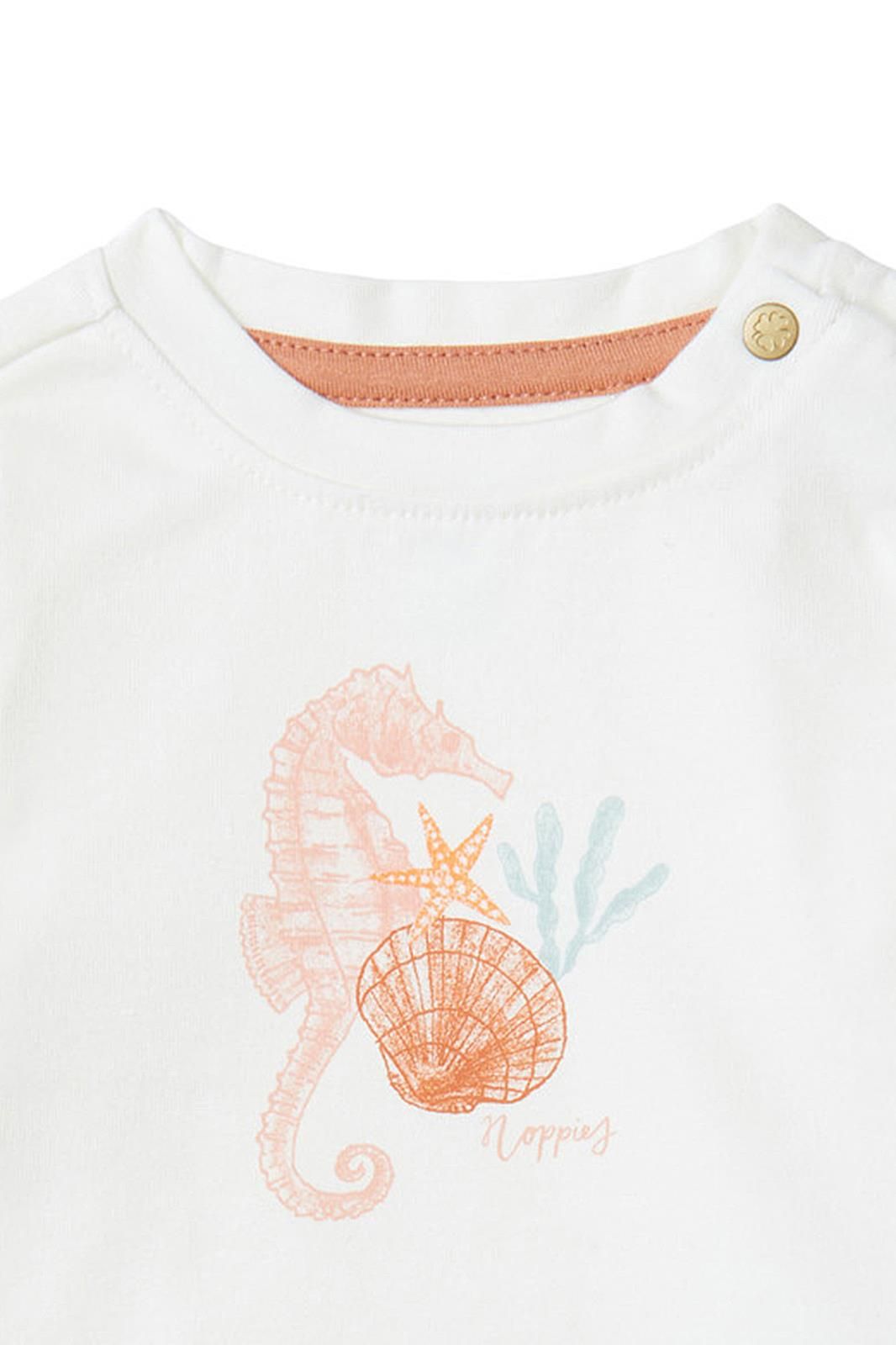 Noppies Baby Longsleeve Caroline - Whisper White