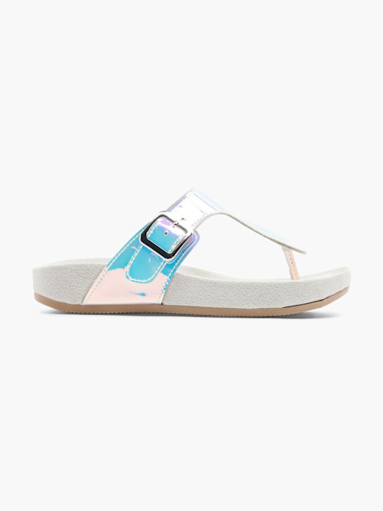 Graceland Pantoletten-Zehentrenner multicolor