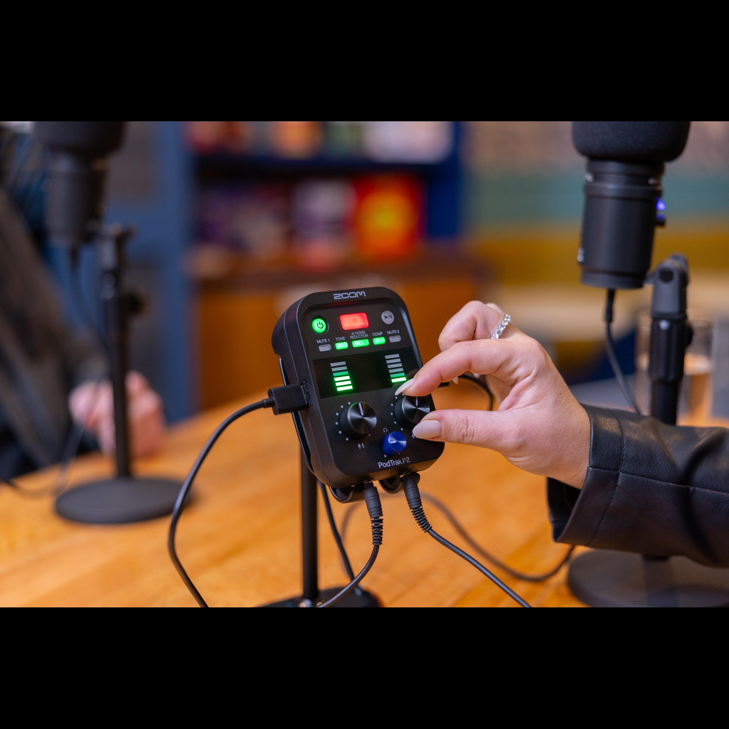 Zoom P2 PodTrak podcast recorder
