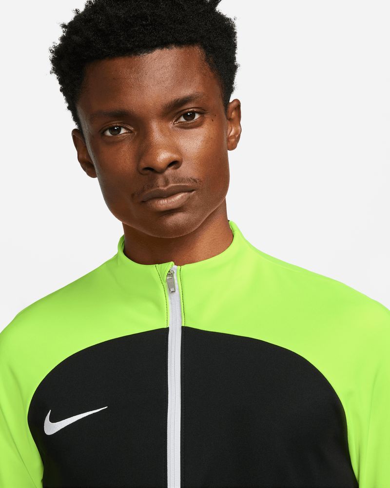 Veste de survêtement Nike Academy Pro Noir & Jaune Fluo pour homme