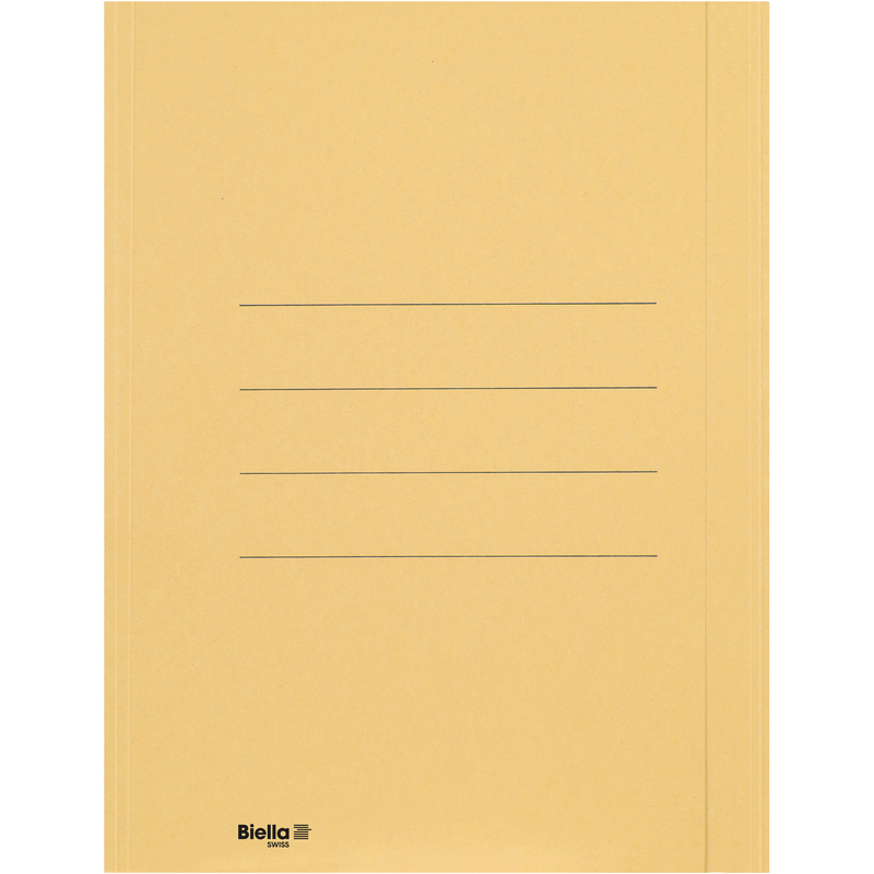 Biella Einlagemappen, A4, gelb
