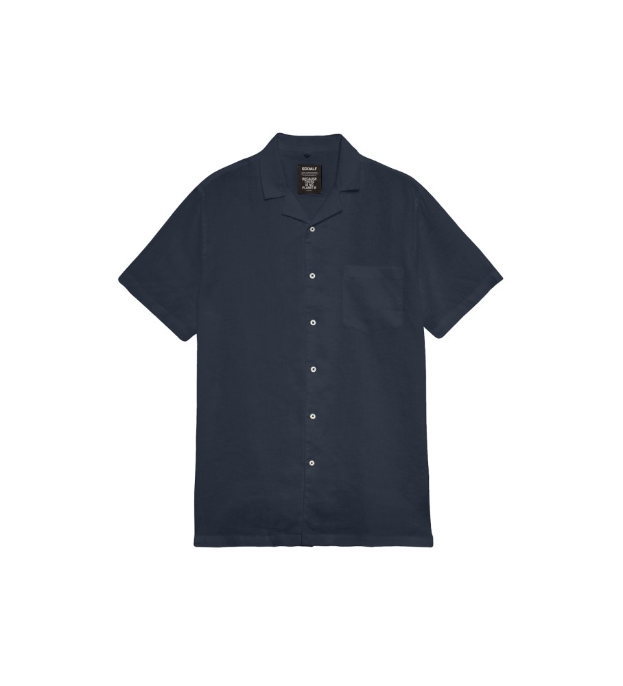 Camisa azul marinho ECOALF Sutaralf