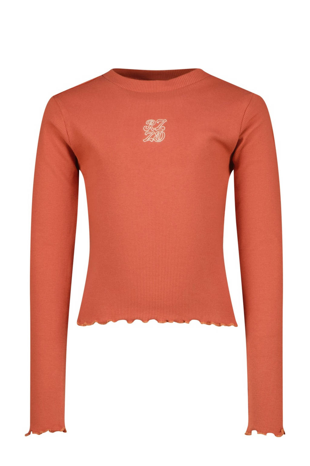 Raizzed longsleeve rood