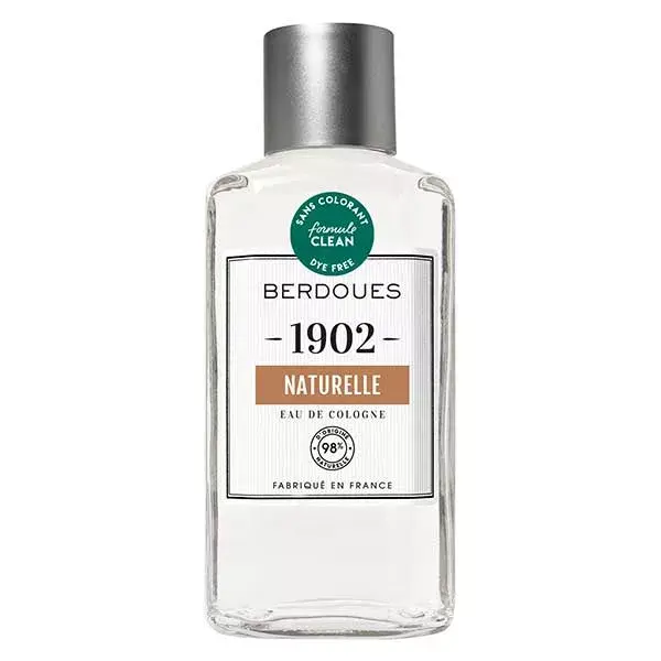 Berdoues 1902 Natural Eau de Colônia 98% Natural 245ml