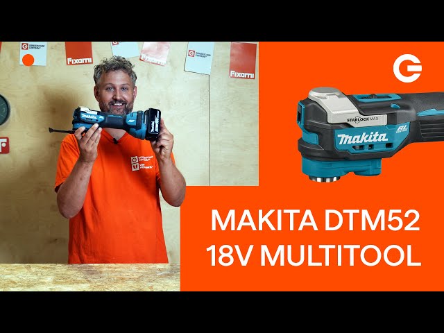 Makita DTM52ZJX2 18V Li-Ion accu multitool body incl. accessoires in Mbox